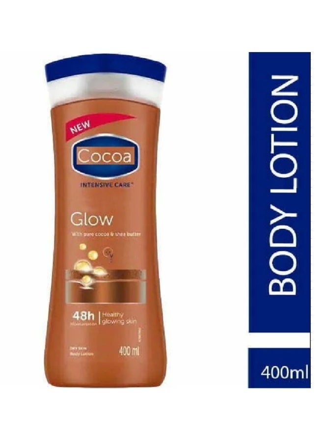 Cocoa Glow Intensive Care Vaseline Body Lotion for Radiant Skin – 400 ml - Image 1